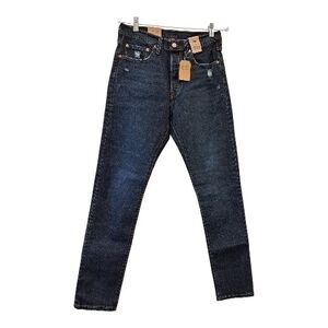 Levi's Women's Dark Blue Skinny distressed Jeans 28×30